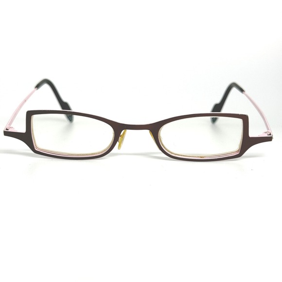 Anne Et Valentin Accessories - Anne et Valentin B119 Tilt Titanium Eyeglasses Frames Made in Japan Pink 21446